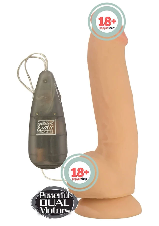 California Exotic Max Titreşimli Realistik Penis