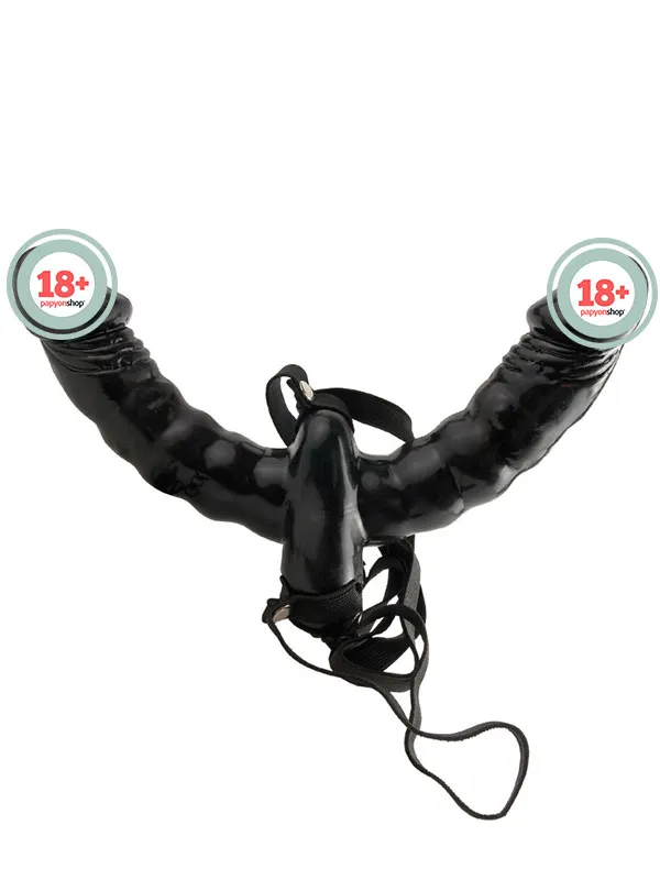 Pipedream Titreşimli Çift Taraflı Lezbiyen Strap-On