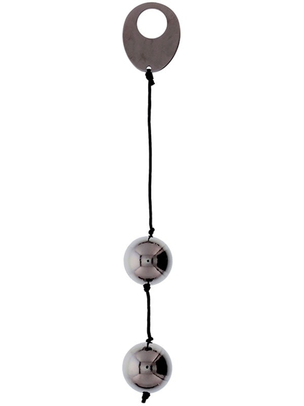 Domino Metallic Balls Black