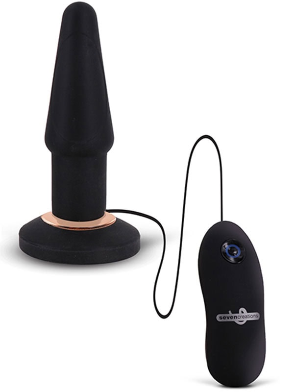 Apex Titreşimli Anal Plug Large