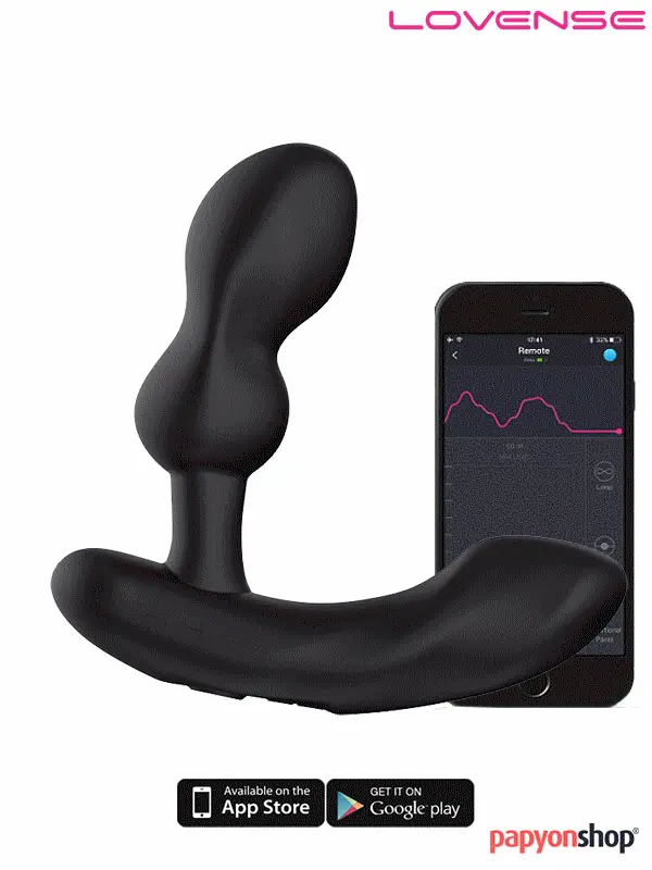 Lovense EDGE 2 Telefon ve Bluetooth Kontrollü Prostat Masaj Vibratörü
