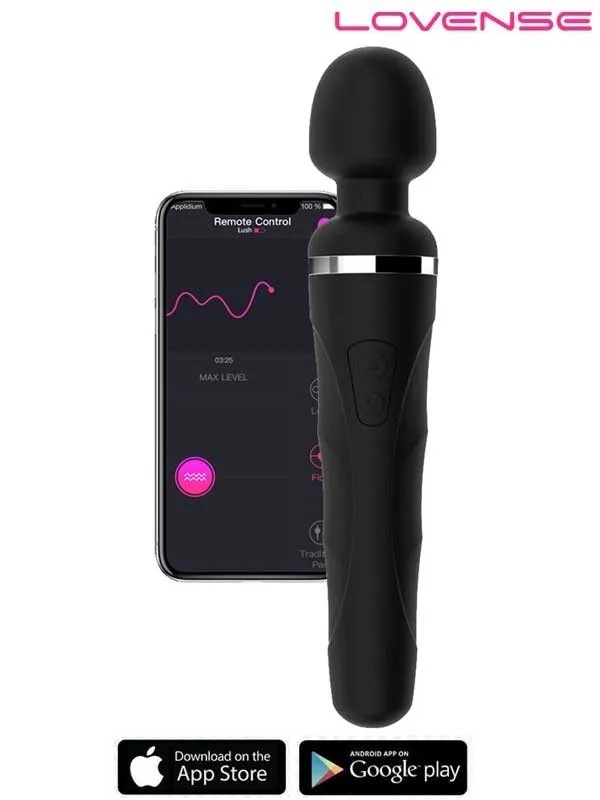 Lovense Domi 2 Ultra Güçlü Akıllı Telefon Uyumlu Wand Vibratör