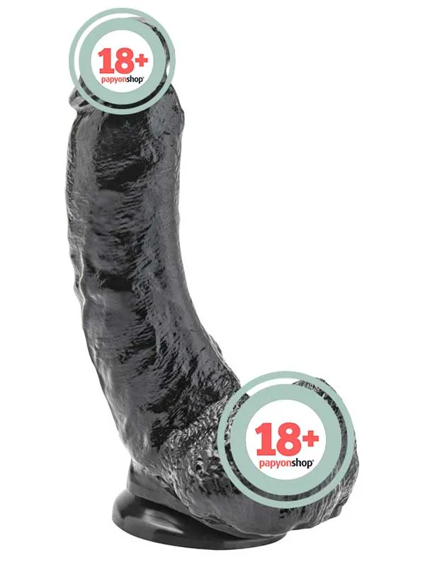 ToyJoy Get Real 8″ Realistik Dev Dildo 20.5 cm Siyah