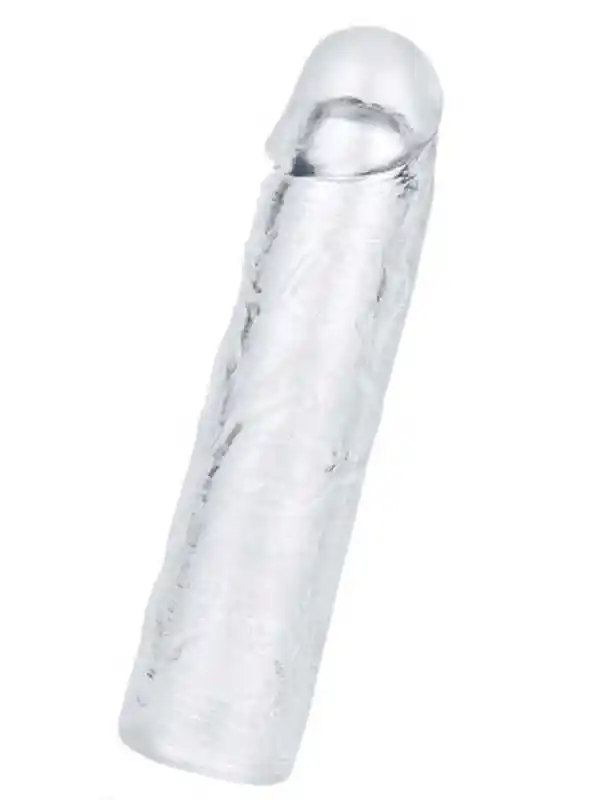 LoveToy Flawless Şeffaf Penis Kılıfı 5 cm Uzatmalı