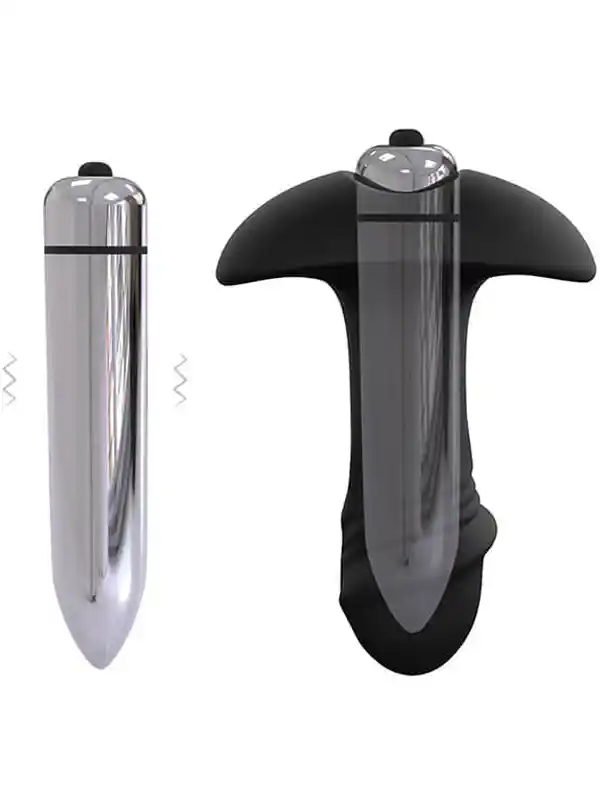 Titreşimli Giyilebilir Penis Butt Plug
