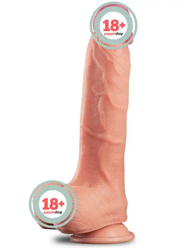 Real Skin 10″ Dual Layer Gerçekçi Dildo 25 cm