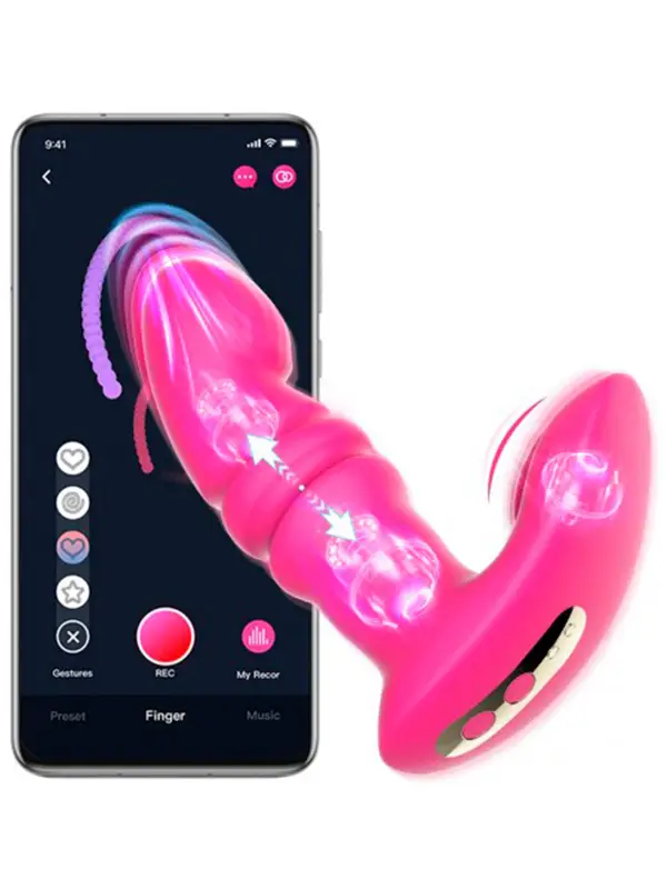 Magic Motion Jive Telefon Kontrollü İtme Özellikli Vibratör