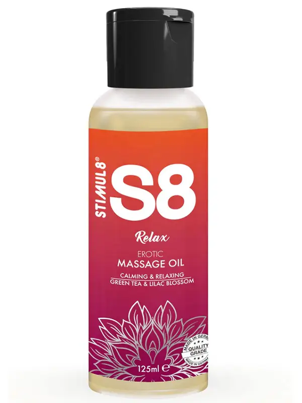 S8 Masaj Yağı Relax-Green Tea 125ml