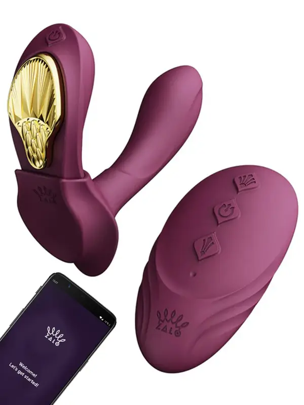 Zalo Aya Wearable Giyilebilir Telefon Kontrollü ve Uzaktan Kumandalı Vibrator